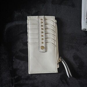 Stylish White Card Holder Wallet